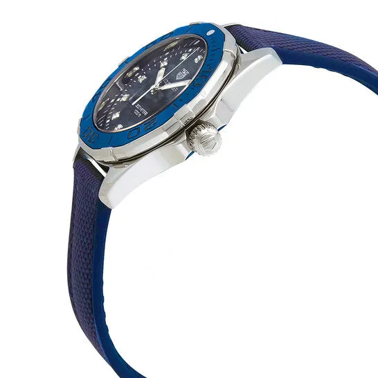 Watches JMS always Original Tag Heuer Aquaracer Blue Mother of Pearl Diamond Dial Ladies Watch WAY131LFT6091 Watches JMS always Original Tag Heuer Aquaracer Blue Mother of Pearl Diamond Dial Ladies Watch WAY131LFT6091
