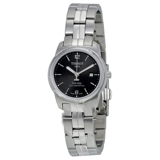 Watches JMS always Original Tissot PR100 Automatic Black Dial Ladies Watch T0493071105700 Watches JMS always Original Tissot PR100 Automatic Black Dial Ladies Watch T0493071105700