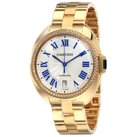 Watches Original Cartier Cle Flinque Sunray Effect Dial 40mm Watch WJCL0010 JMS always Watches Original Cartier Cle Flinque Sunray Effect Dial 40mm Watch WJCL0010 JMS always