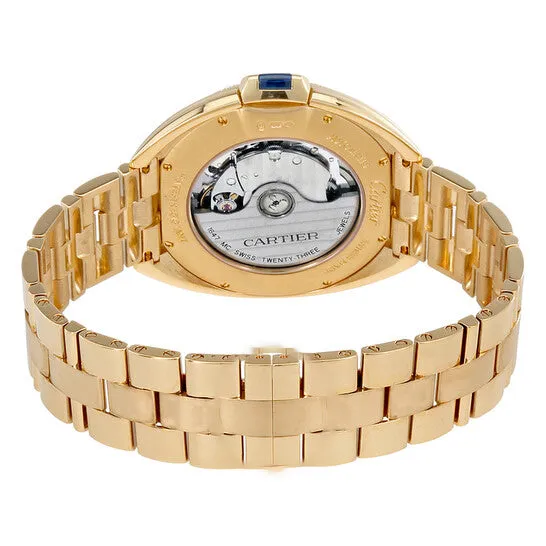 Watches Original Cartier Cle Flinque Sunray Effect Dial 40mm Watch WJCL0010 JMS always Watches Original Cartier Cle Flinque Sunray Effect Dial 40mm Watch WJCL0010 JMS always