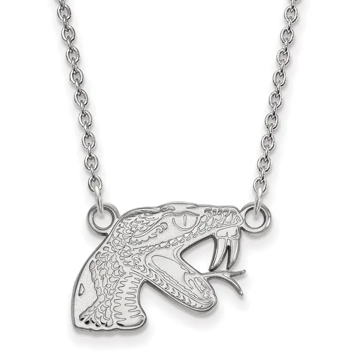 10K White Gold Florida AM University Small Pendant wilth Necklace TreasureFineJewelers Necklaces 10K White Gold Florida AM University Small Pendant wilth Necklace TreasureFineJewelers Necklaces