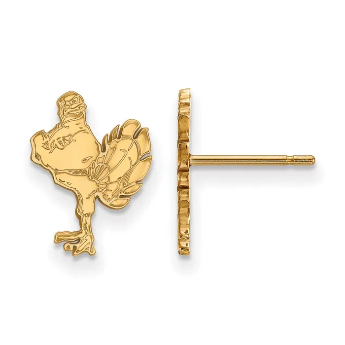 14k Gold Virginia Tech HokieBird Small Post Earrings TreasureFineJewelers Earrings 14k Gold Virginia Tech HokieBird Small Post Earrings TreasureFineJewelers Earrings