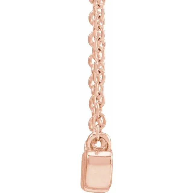 14K Rose Gold 1957x461 mm Nana 18 Necklace TreasureFineJewelers Necklaces