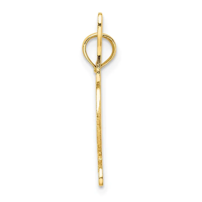 14K Textured Horse Head and Shoe Charm TreasureFineJewelers Charm Necklaces