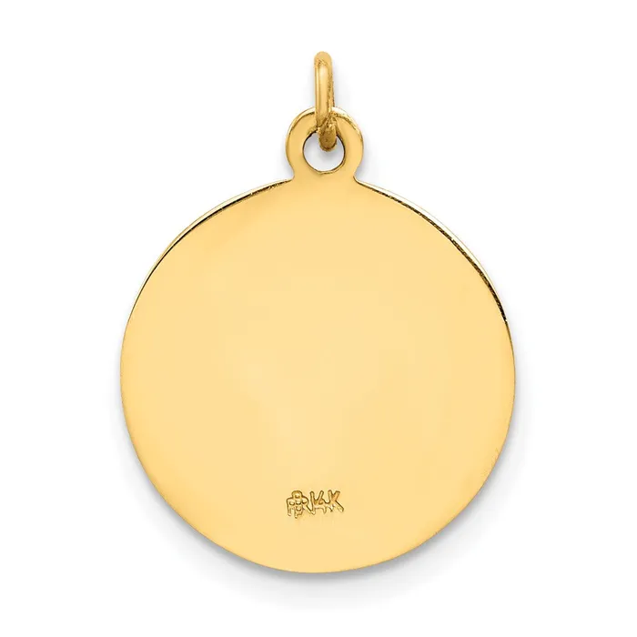 14k Yellow Gold Caridad Del Cobre Medal Pendant TreasureFineJewelers PreStyled Sets
