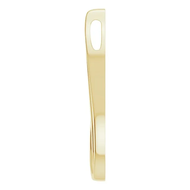 14K Yellow Gold Freeform Pendant TreasureFineJewelers PreStyled Sets