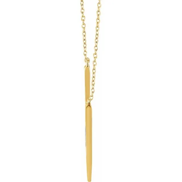 14K Yellow V 1618 Necklace TreasureFineJewelers Necklaces