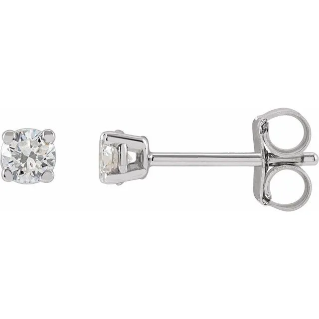 Earrings TreasureFineJewelers 14K White Gold 15 CTW LabGrown Diamond Stud Earrings Earrings TreasureFineJewelers 14K White Gold 15 CTW LabGrown Diamond Stud Earrings