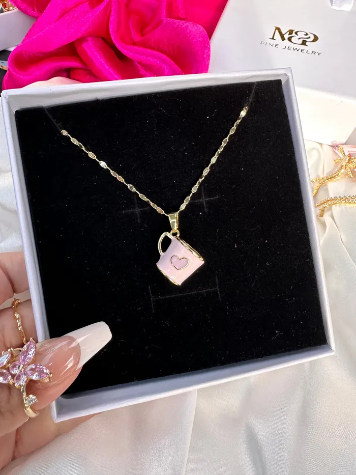 MP Jewelry Necklaces Cup of Coffee Necklace