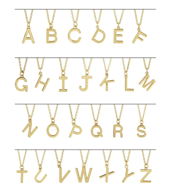 Necklaces TreasureFineJewelers 14K Rose Gold Initial Q Dangle 18 Necklace