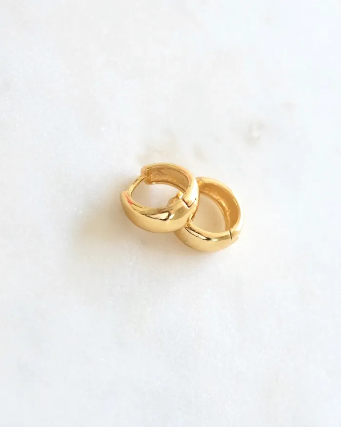 Earrings Agnes small hoop earrings ERIJEWELRY