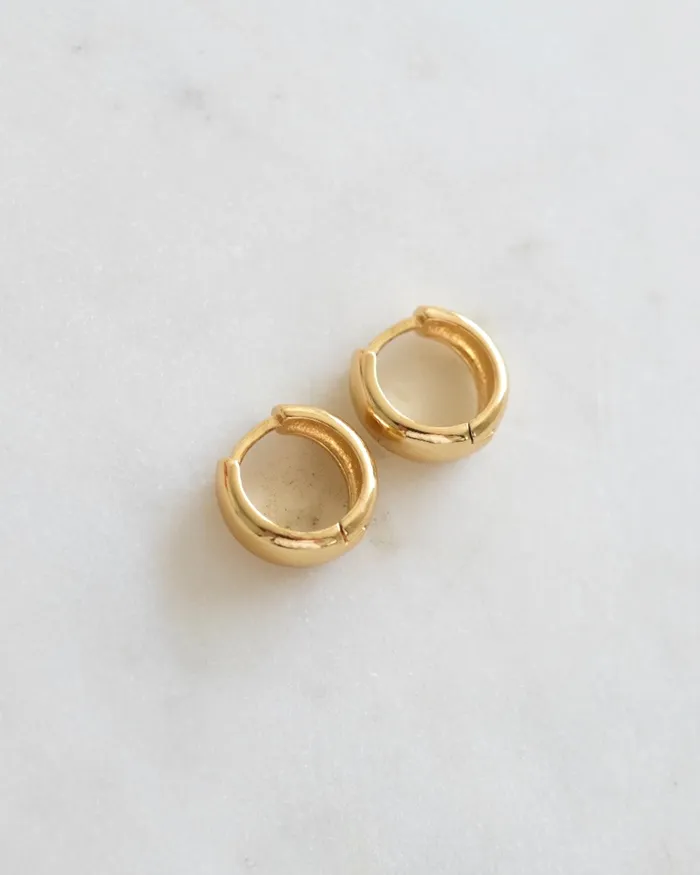Earrings Agnes small hoop earrings ERIJEWELRY
