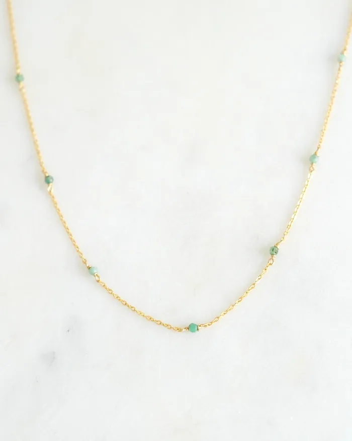Emerald beaded necklace ERIJEWELRY Necklaces