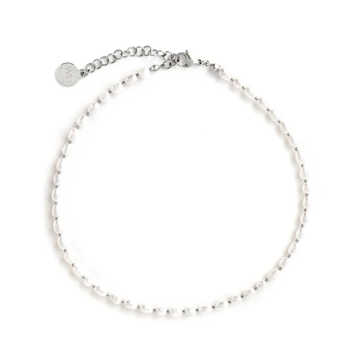 WellDunn Necklaces Filet Silver Necklace