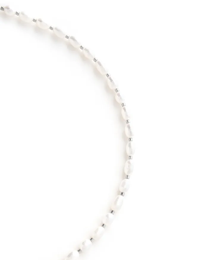 WellDunn Necklaces Filet Silver Necklace