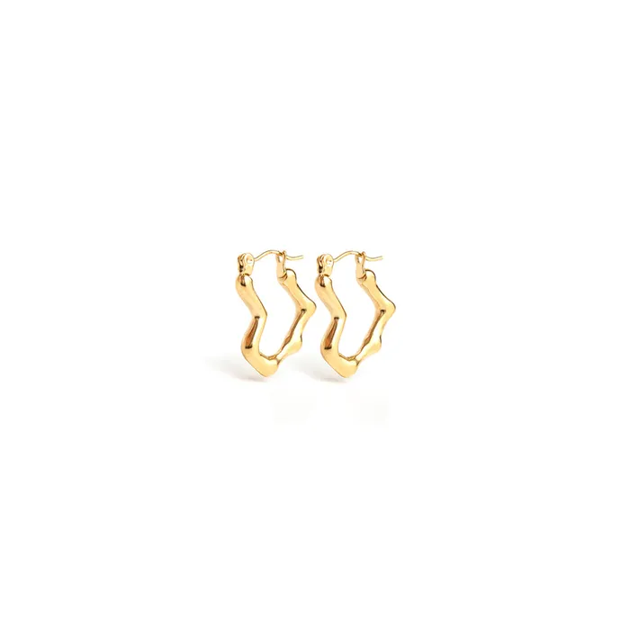 WellDunn PreStyled Sets Winslet Gold Hoops