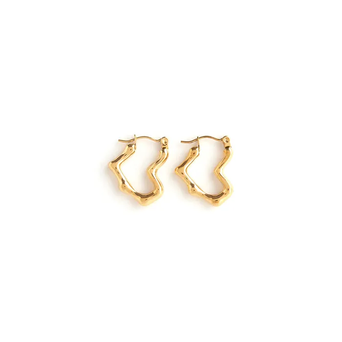WellDunn PreStyled Sets Winslet Gold Hoops