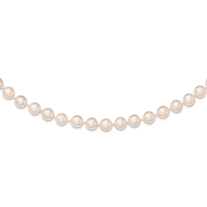 14k 67mm Round White Saltwater Akoya Cultured Pearl NecklaceWBCPL60AA20 WB Choice Jewelry Necklaces 14k 67mm Round White Saltwater Akoya Cultured Pearl NecklaceWBCPL60AA20 WB Choice Jewelry Necklaces