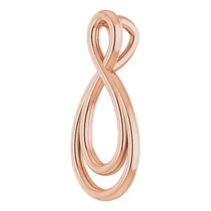 14K Rose 153x73 mm InfinityInspired Pendant85936108PSTWBC WB Choice Jewelry Necklaces 14K Rose 153x73 mm InfinityInspired Pendant85936108PSTWBC WB Choice Jewelry Necklaces