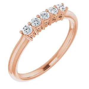 14K Rose 225 mm Round 14 CTW Diamond Anniversary Band123844706PSTWBC WB Choice Jewelry Rings 14K Rose 225 mm Round 14 CTW Diamond Anniversary Band123844706PSTWBC WB Choice Jewelry Rings