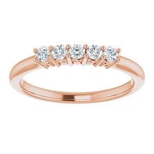 14K Rose 225 mm Round 14 CTW Diamond Anniversary Band123844706PSTWBC WB Choice Jewelry Rings 14K Rose 225 mm Round 14 CTW Diamond Anniversary Band123844706PSTWBC WB Choice Jewelry Rings
