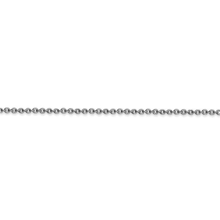 14k WG 16mm Round Open Link Cable ChainWBCPEN20918 WB Choice Jewelry Rings 14k WG 16mm Round Open Link Cable ChainWBCPEN20918 WB Choice Jewelry Rings