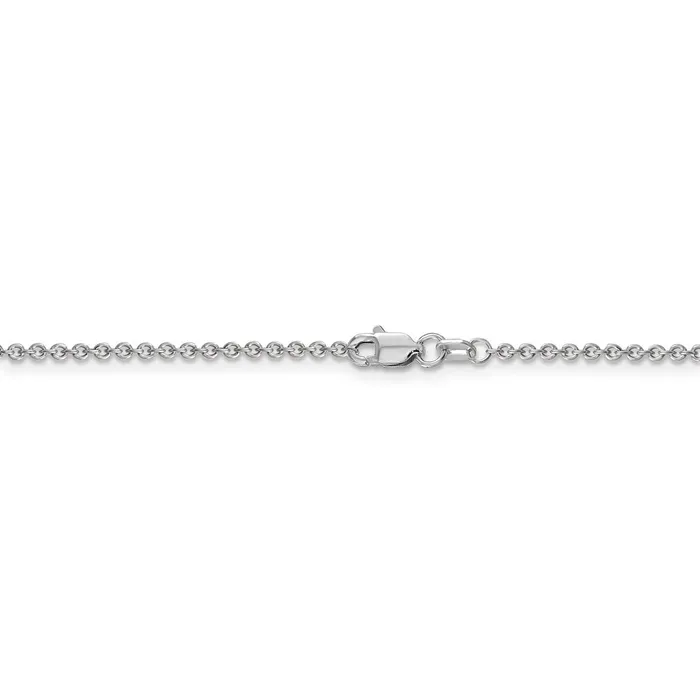 14k WG 16mm Round Open Link Cable ChainWBCPEN20918 WB Choice Jewelry Rings 14k WG 16mm Round Open Link Cable ChainWBCPEN20918 WB Choice Jewelry Rings