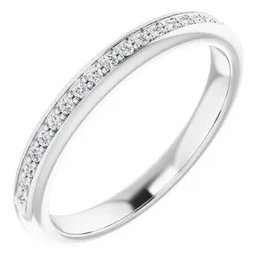 14K White 18 CTW Diamond Band122168831PSTWBC WB Choice Jewelry Rings