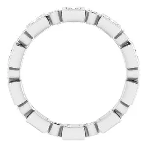 14K White 34 CTW Diamond Eternity Band 12363260244PSTWBC WB Choice Jewelry Rings 14K White 34 CTW Diamond Eternity Band 12363260244PSTWBC WB Choice Jewelry Rings