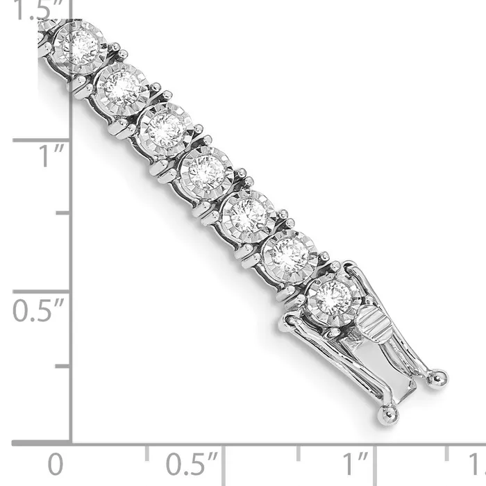 14k White Gold Illusion Setting Diamond BraceletWBCBM4675300WA WB Choice Jewelry Bracelets 14k White Gold Illusion Setting Diamond BraceletWBCBM4675300WA WB Choice Jewelry Bracelets