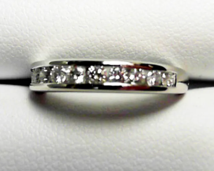 14KW 12CTTW DIAMOND ANNIV RING FULLERS PURCHASE FROM PUBLIC Rings