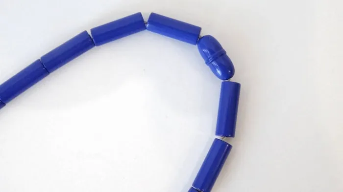 1970s Guillemette LHoir Paris Galalith Collar Necklace Vintage by Misty Necklaces