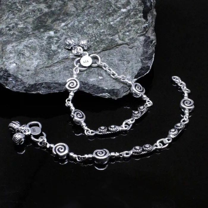 Bracelets Karizma Jewels 925 Silver Jewelry Kids Anklets Ankle chain foot baby Bracelet 47 Bracelets Karizma Jewels 925 Silver Jewelry Kids Anklets Ankle chain foot baby Bracelet 47