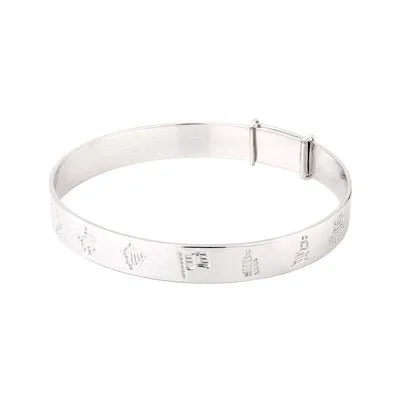 Celtic Collections Rings Sterling Silver History Of Ireland Kids Expanding Bangle Celtic Collections Rings Sterling Silver History Of Ireland Kids Expanding Bangle