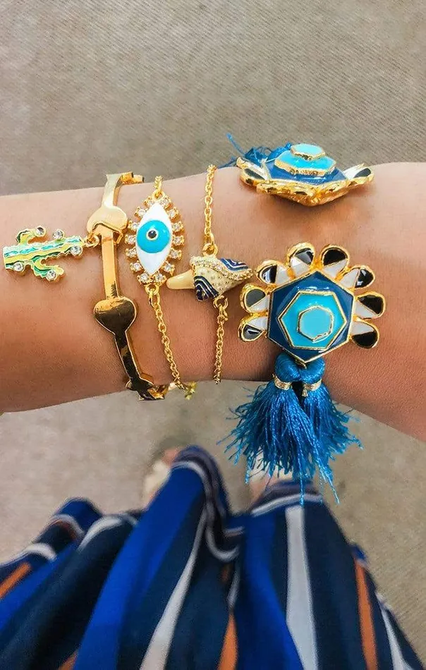 Desert Flora Charm PRERTO ECOMMERCE PRIVATE LIMITED Charm Necklaces