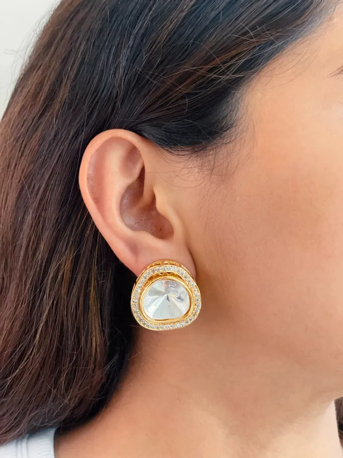 Earrings Anmol Kundan Stud Earrings PRERTO ECOMMERCE PRIVATE LIMITED