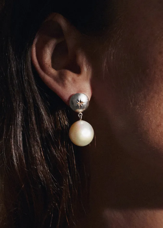 Earrings I Z A J E W E L R Y Siren Earrings silver Earrings I Z A J E W E L R Y Siren Earrings silver