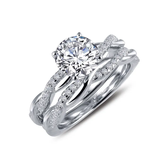 Engagement Ring with Wedding Band Lafonn Rings