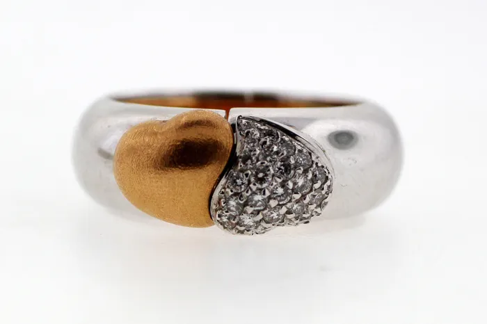 FULLERS PURCHASE FROM PUBLIC Rings ESTATE 18KTT 25 CTTW DIAMOND I LOVE YOU RING AS IS CAN NOT SIZE FULLERS PURCHASE FROM PUBLIC Rings ESTATE 18KTT 25 CTTW DIAMOND I LOVE YOU RING AS IS CAN NOT SIZE