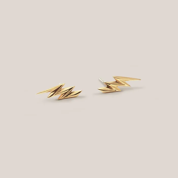 IZA JEWELRY PreStyled Sets Lightening Studs gold