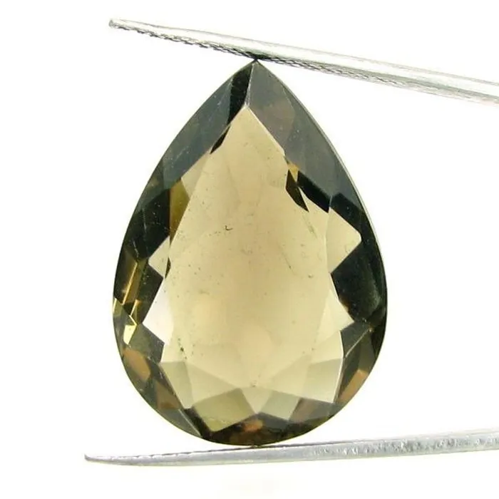 Karizma Jewels Earrings 347Ct Pear Cut Natural Smoky Quartz Crystal Gemstone Karizma Jewels Earrings 347Ct Pear Cut Natural Smoky Quartz Crystal Gemstone
