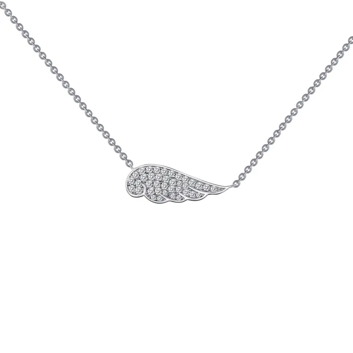 Lafonn 033 CTW Angel Wing Necklace Necklaces