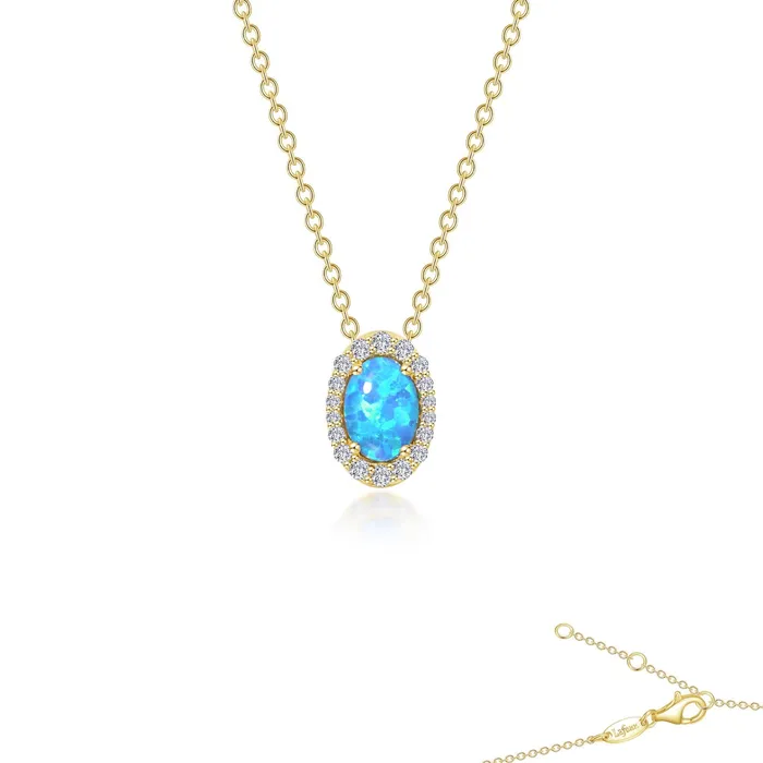 Lafonn Necklaces Vintage Inspired Halo Necklace