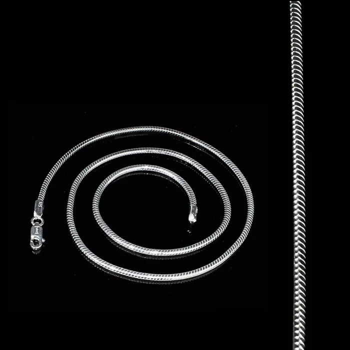 Necklaces Karizma Jewels 925 Sterling Silver Indian style daily wear Unisex Neck Chain 195