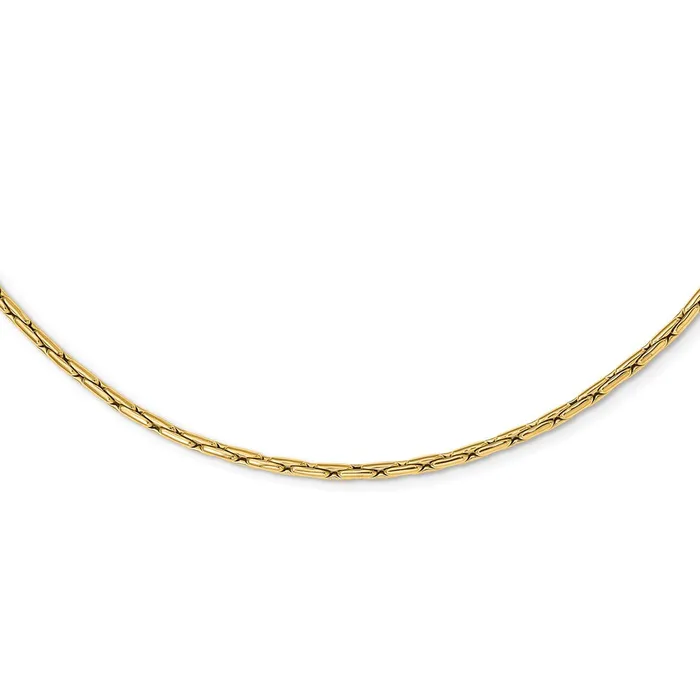 Necklaces WB Choice Jewelry 14K Polished Fancy Link NecklaceWBCSF283218 Necklaces WB Choice Jewelry 14K Polished Fancy Link NecklaceWBCSF283218