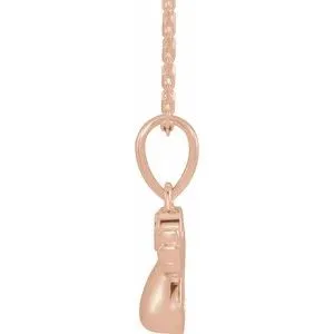 Necklaces WB Choice Jewelry 14K Rose 03 CT Diamond Youth Angel 15 Necklace 86735603PSTWBC Necklaces WB Choice Jewelry 14K Rose 03 CT Diamond Youth Angel 15 Necklace 86735603PSTWBC