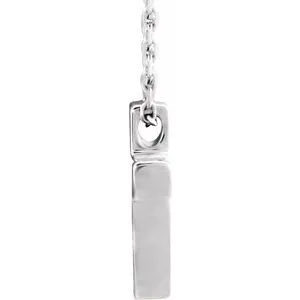 Necklaces WB Choice Jewelry Platinum Petite Cross 1618 Necklace R45397603PSTWBC Necklaces WB Choice Jewelry Platinum Petite Cross 1618 Necklace R45397603PSTWBC