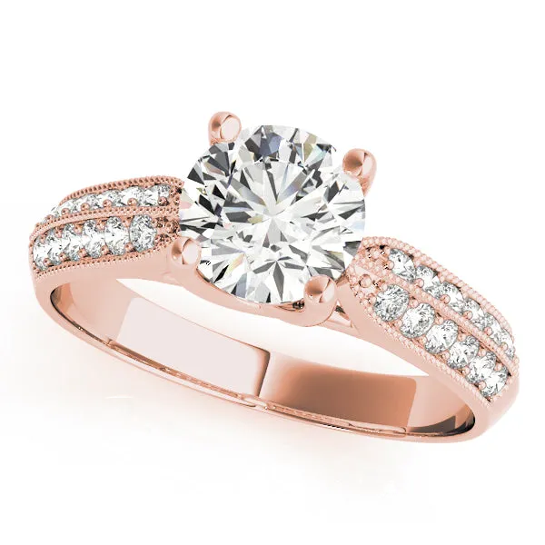 Overnight Mountings Fashion Trellis Diamond Engagement Ring Rings