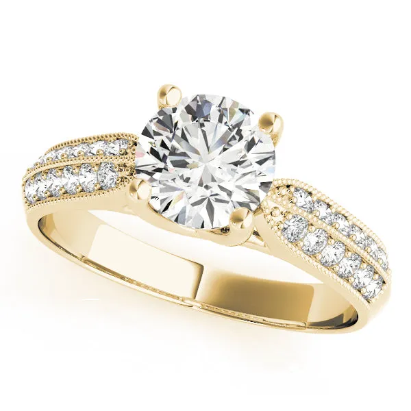 Overnight Mountings Fashion Trellis Diamond Engagement Ring Rings