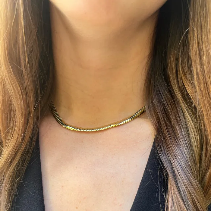 Pre Order Thin Cobra Necklace Shylee Rose Jewelry Necklaces